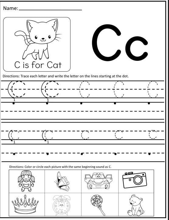 Letter Formation and phonics skills