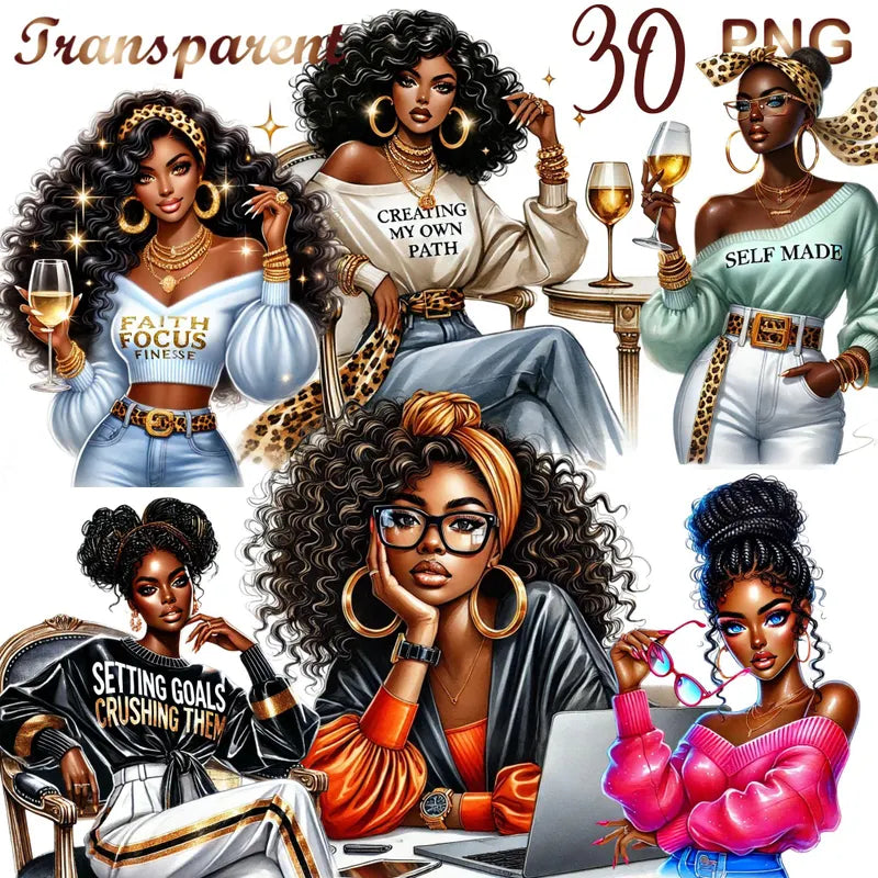 30 Black Clip Art